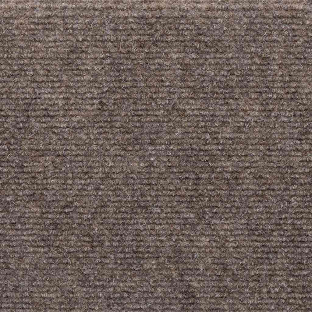 Stair Mats Self-adhesive 15 pcs 65x21x4 cm Beige Rectangular Edge