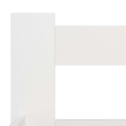 Bed Frame | White | Solid pine wood, plywood | Single | Durable