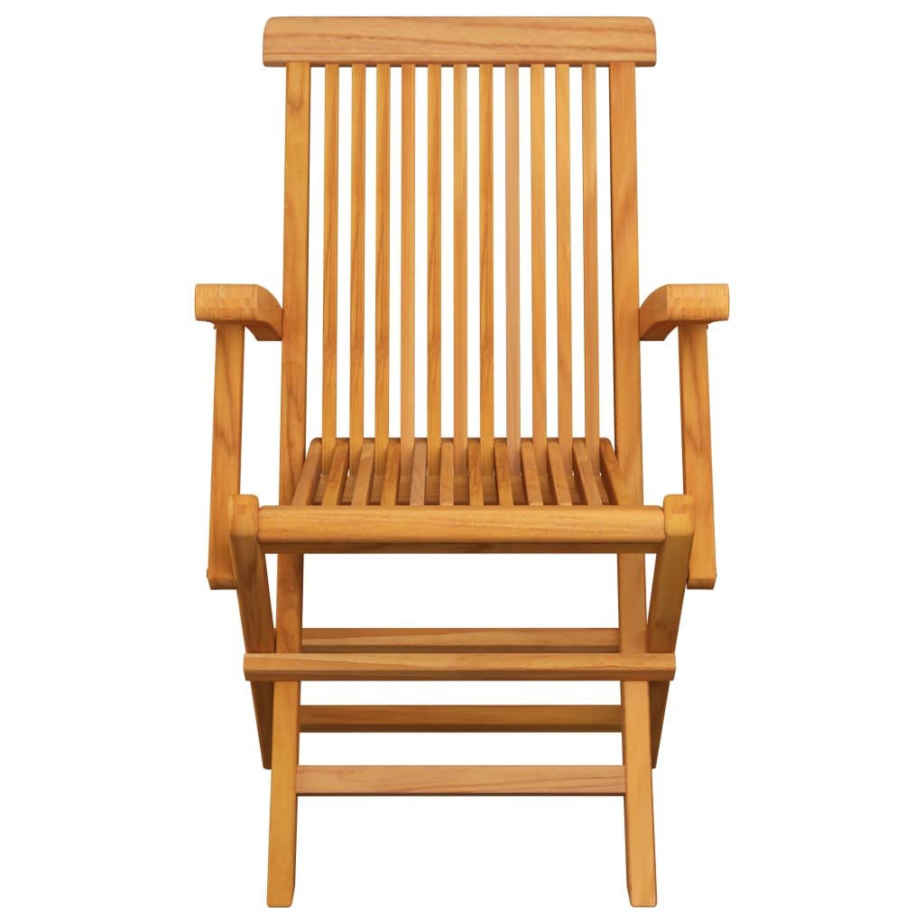 Garden Chair | Set of 4 | Teak | Solid Teak Wood | Standard | Foldable