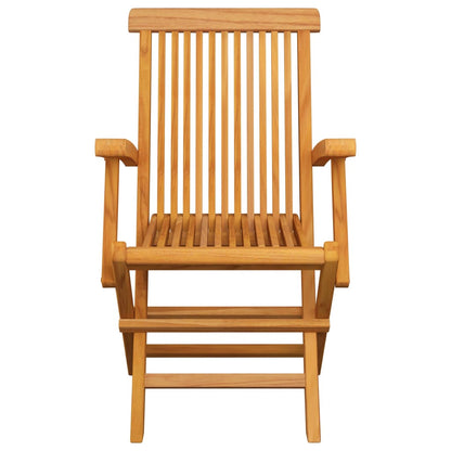 Garden Chair | Set of 4 | Teak | Solid Teak Wood | Standard | Foldable