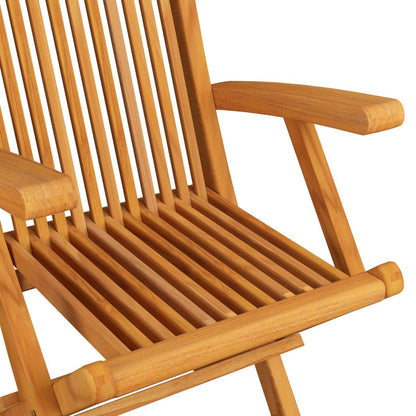 Garden Chair | Set of 4 | Teak | Solid Teak Wood | Standard | Foldable