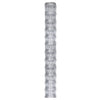 Garden Fence Galvanised Steel 50x1.25 m Silver
