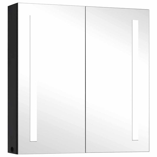 Bathroom Cabinet | Anthracite | MDF with melamine finish, glass | Medium