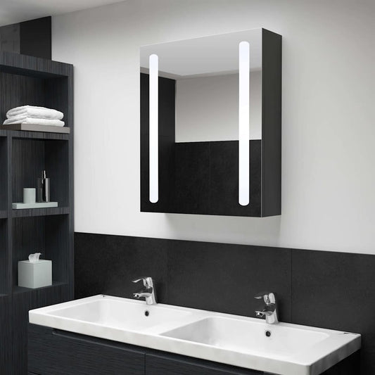 Bathroom Cabinet | Anthracite | MDF | Medium | Bathroom Cabinet