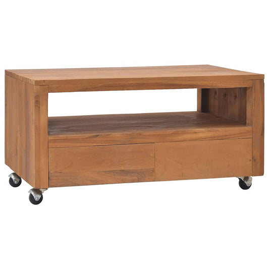 TV Cabinet | Natural Teak | Solid Teak Wood | Medium | TV Cabinets