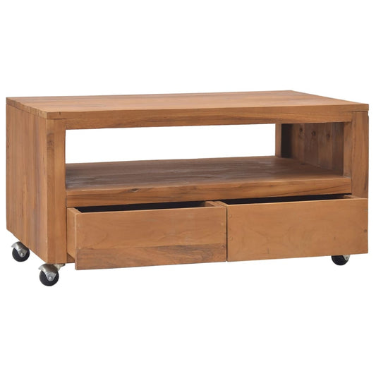 TV Cabinet | Natural Teak | Solid Teak Wood | Medium | TV Cabinets