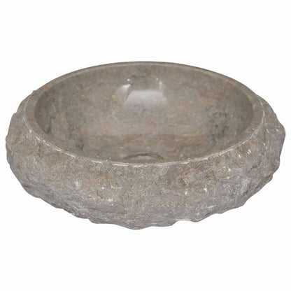 Sink Grey Ø40x12 cm Marble