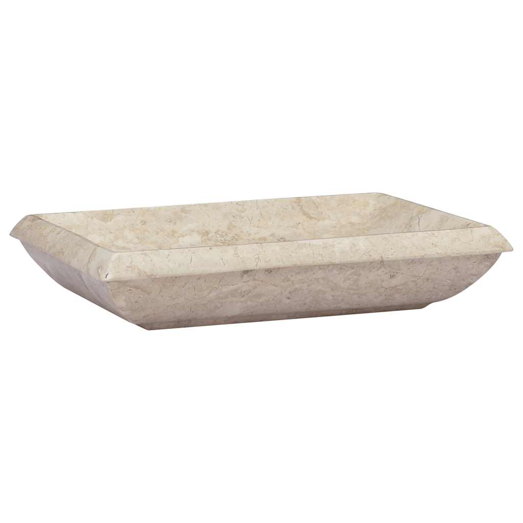 Sink Cream 50x35x10 cm Marble