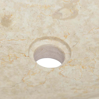 Sink Cream 50x35x10 cm Marble
