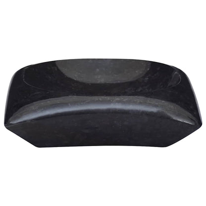 Sink Black 50x35x10 cm Marble