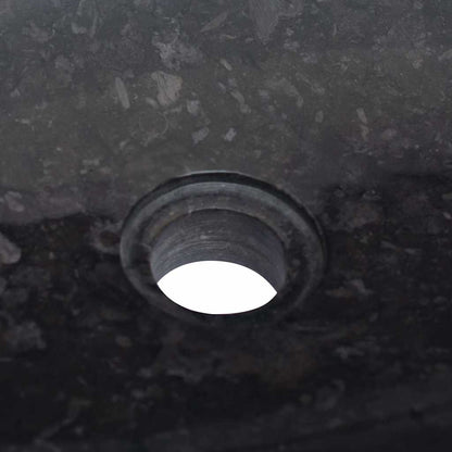 Sink Black 50x35x10 cm Marble