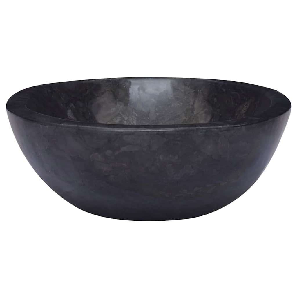 Sink Black 20.9"x15.7"x5.9" Marble
