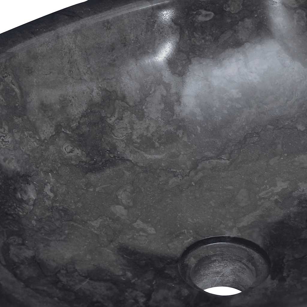 Sink Black 20.9"x15.7"x5.9" Marble