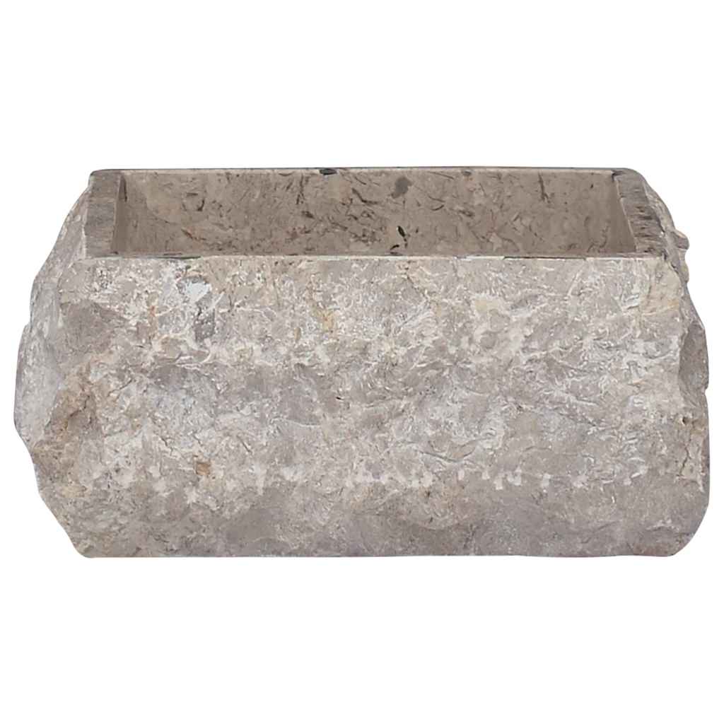 Sink Grey 30x30x13 cm Marble