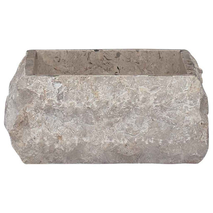 Sink Grey 30x30x13 cm Marble