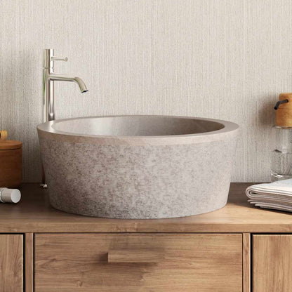 Sink Grey Ø40x15 cm Marble