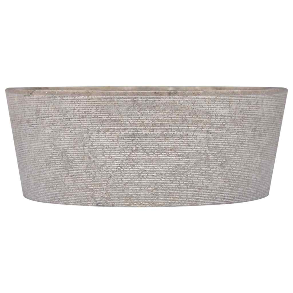 Sink Grey Ø40x15 cm Marble