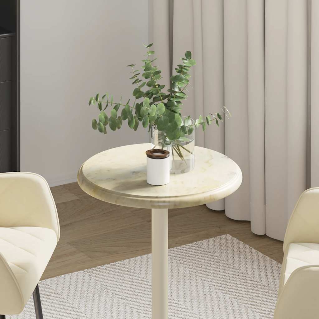 Table Top | Cream | Marble | Small | Durable | Cream Marble Table Top