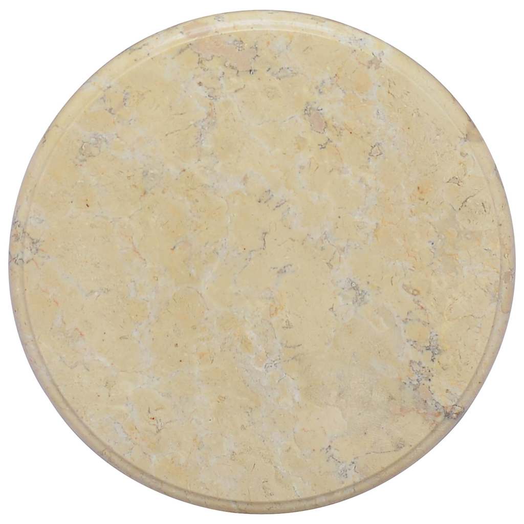 Table Top | Cream | Marble | Small | Durable | Cream Marble Table Top