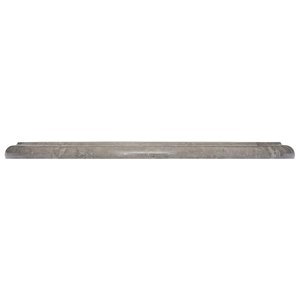 Table Top Grey Ø40x2.5 cm Marble
