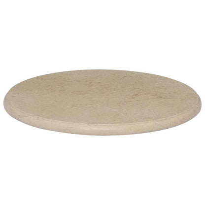 Table Top | Cream | Marble | Ø50x2.5 cm | Table Top | Round | Minimalist