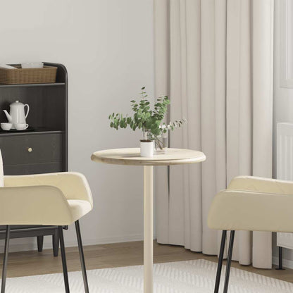 Table Top | Cream | Marble | Ø50x2.5 cm | Table Top | Round | Minimalist