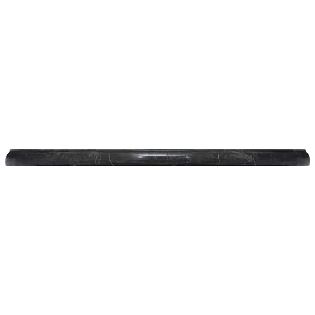 Table Top | Black | Marble | Ø50x2.5 cm | Durable | Table Top | Round
