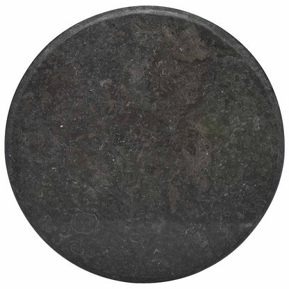 Table Top Black Ø60x2.5 cm Marble