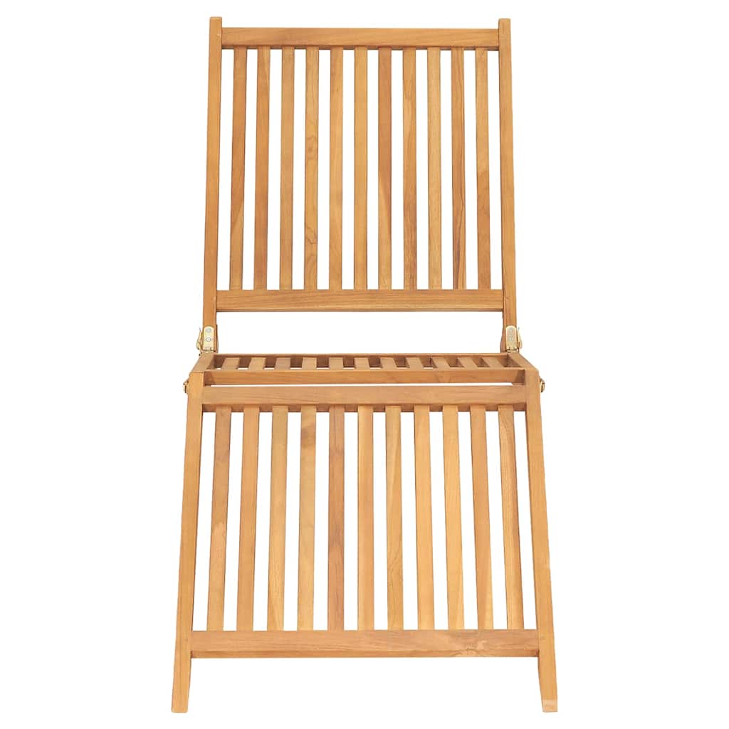 Sun Lounger | Teak | Teak hardwood | Standard | Collapsible | Sun Lounger
