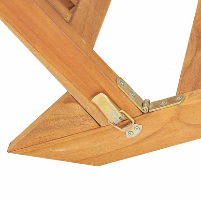 Sun Lounger | Teak | Teak hardwood | Standard | Collapsible | Sun Lounger