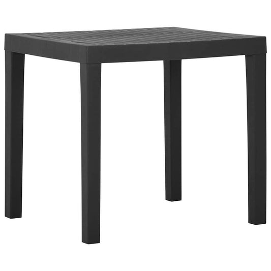 Garden Table | Grey | Plastic | Medium | Durable | Garden Table