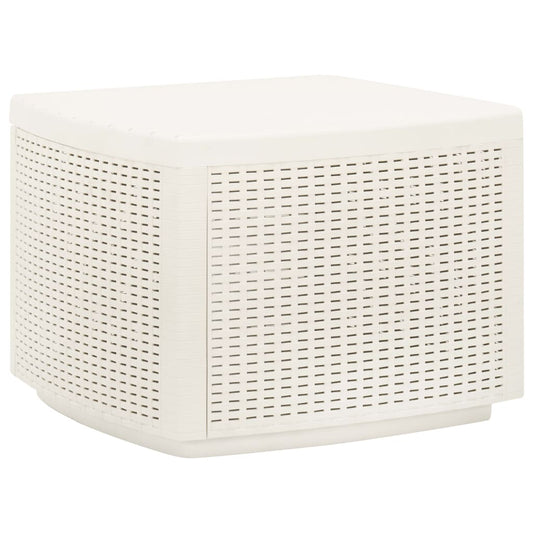 Garden Table | White | Plastic | Compact | Durable | Garden Table