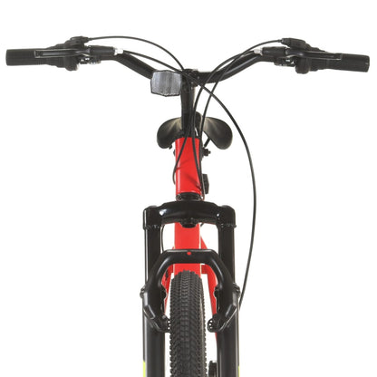 Mountain Bike 21 Speed 27.5 inch Wheel 42 cm Red