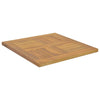 Square Table Top 50x50x2.5 cm Solid Wood Teak