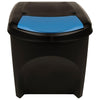 Stackable Dustbins 3 pcs Anthracite 75 L