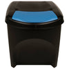 Stackable Dustbins 4 pcs Anthracite 100 L