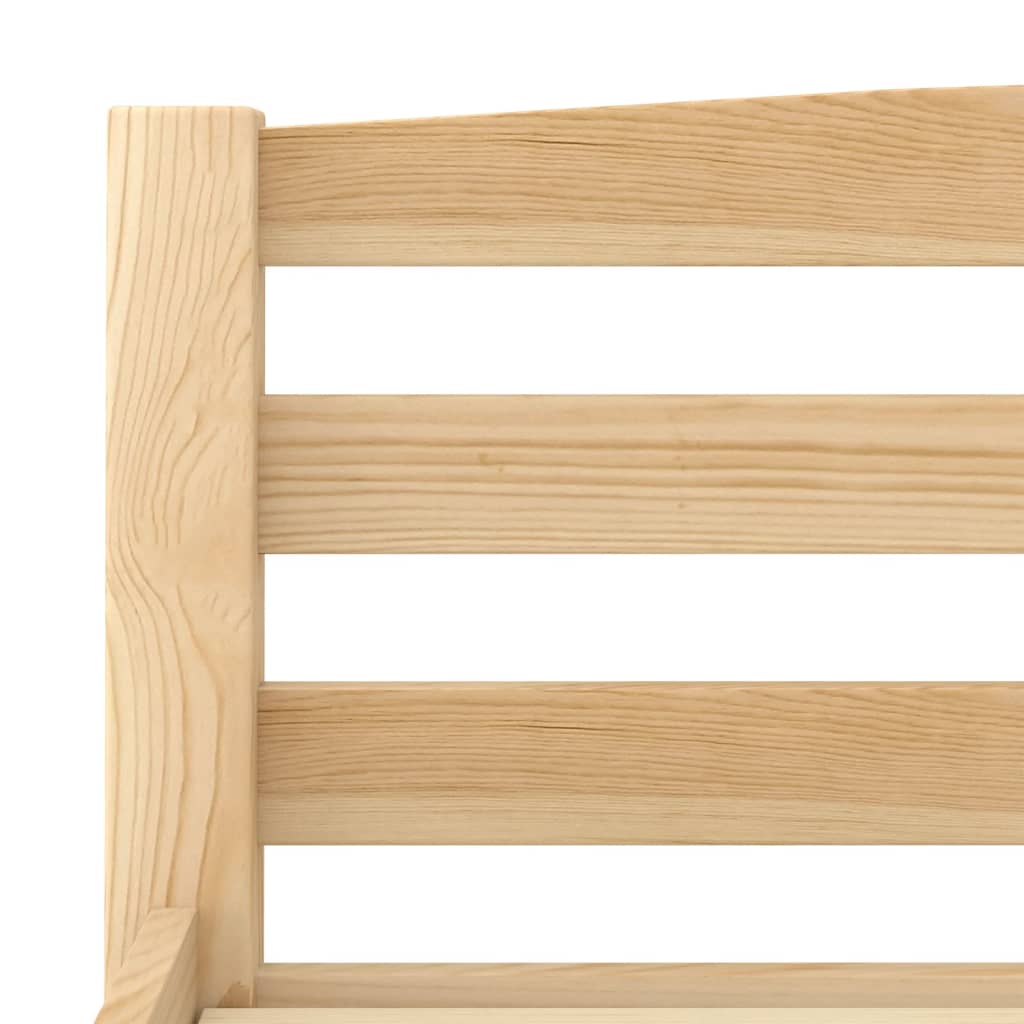 Bed Frame | Natural Wood | Solid pinewood, plywood | 120x200 cm