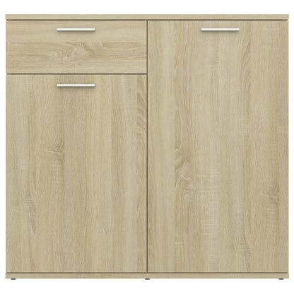Sideboard Sonoma Oak 80x36x75 cm Engineered Wood