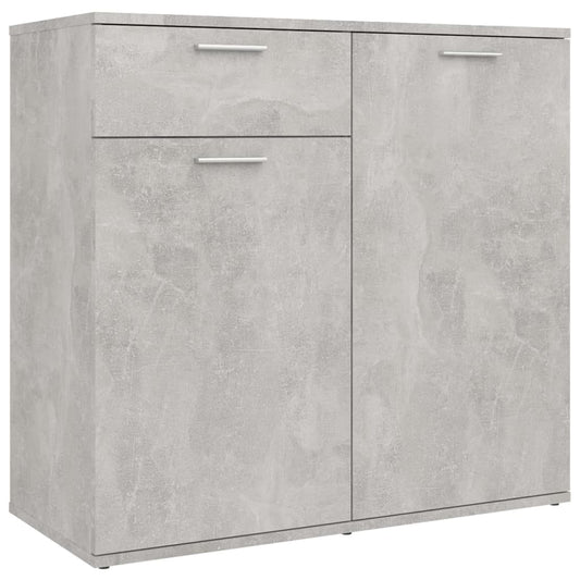 Sideboard | Concrete grey | Engineered wood | Medium | Sideboard