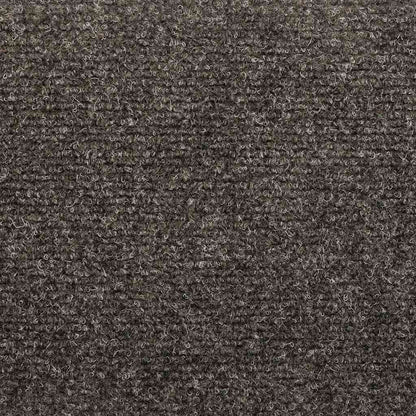 Stair Mats Self-adhesive 10 pcs 56x17x3 cm Anthracite Half Round