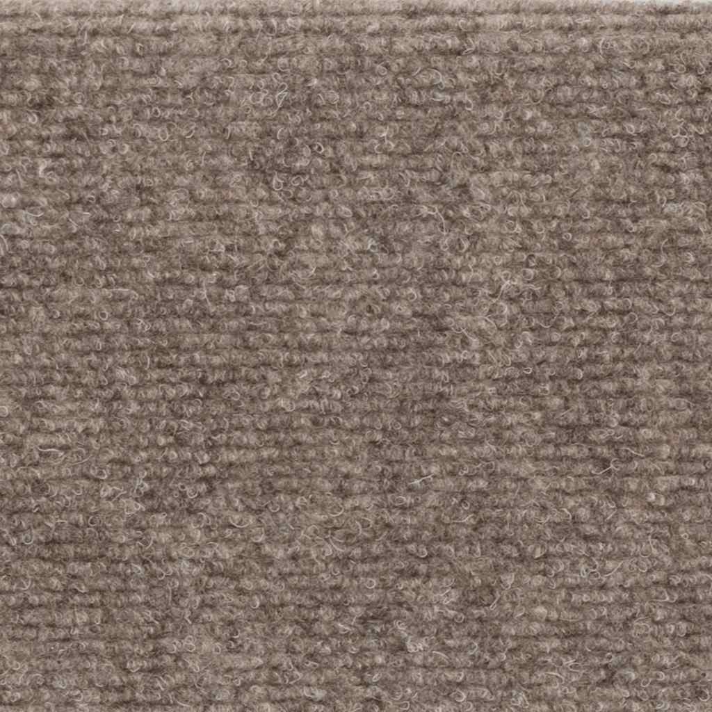 Stair Mats Self-adhesive 5 pcs 56x17x3 cm Beige Half Round