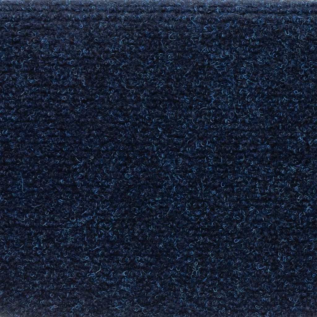 Stair Mats Self-adhesive 5 pcs 56x17x3 cm Navy Half Round