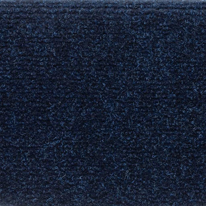 Stair Mats Self-adhesive 10 pcs 56x17x3 cm Navy Half Round