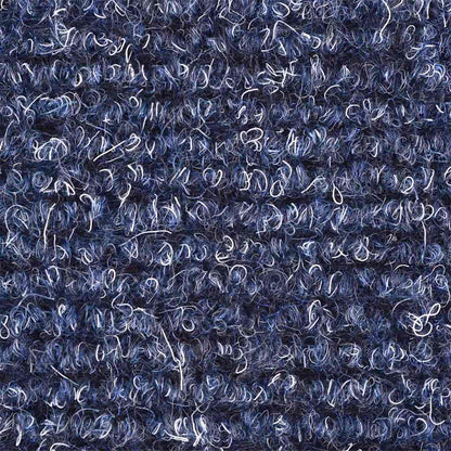 Stair Mats Self-adhesive 5 pcs 65x21x4 cm Blue Half Round Large