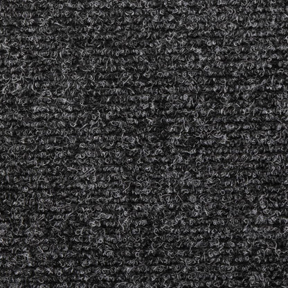 Stair Mats Self-adhesive 5 pcs 65x21x4 cm Dark Grey Rectangular Edge