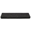 Stair Mats Self-adhesive 10 pcs 65x21x4 cm Black Rectangular Edge