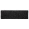 Stair Mats Self-adhesive 10 pcs 65x21x4 cm Black Rectangular Edge