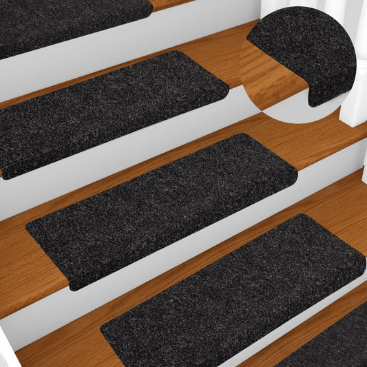 Carpet Stair Tread | Set of 10 | Black