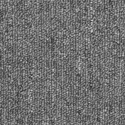 Stair Mats 10 pcs 56x17x3 cm Dark Grey Half Round