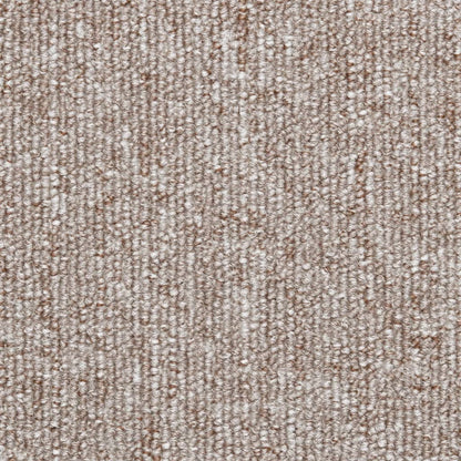 Stair Mats 10 pcs 56x17x3 cm Light Brown Half Round